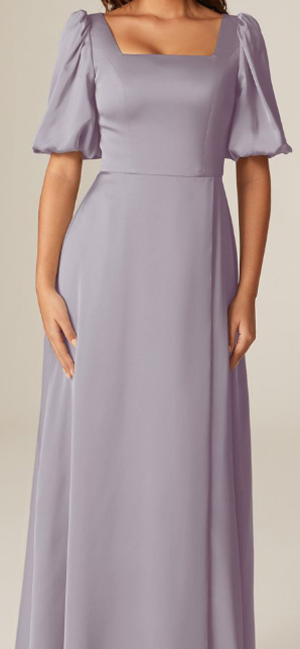 FORMAL SZ 8 M purple haze Etta bridesmaid mother of the bride maxi dress NEW B33